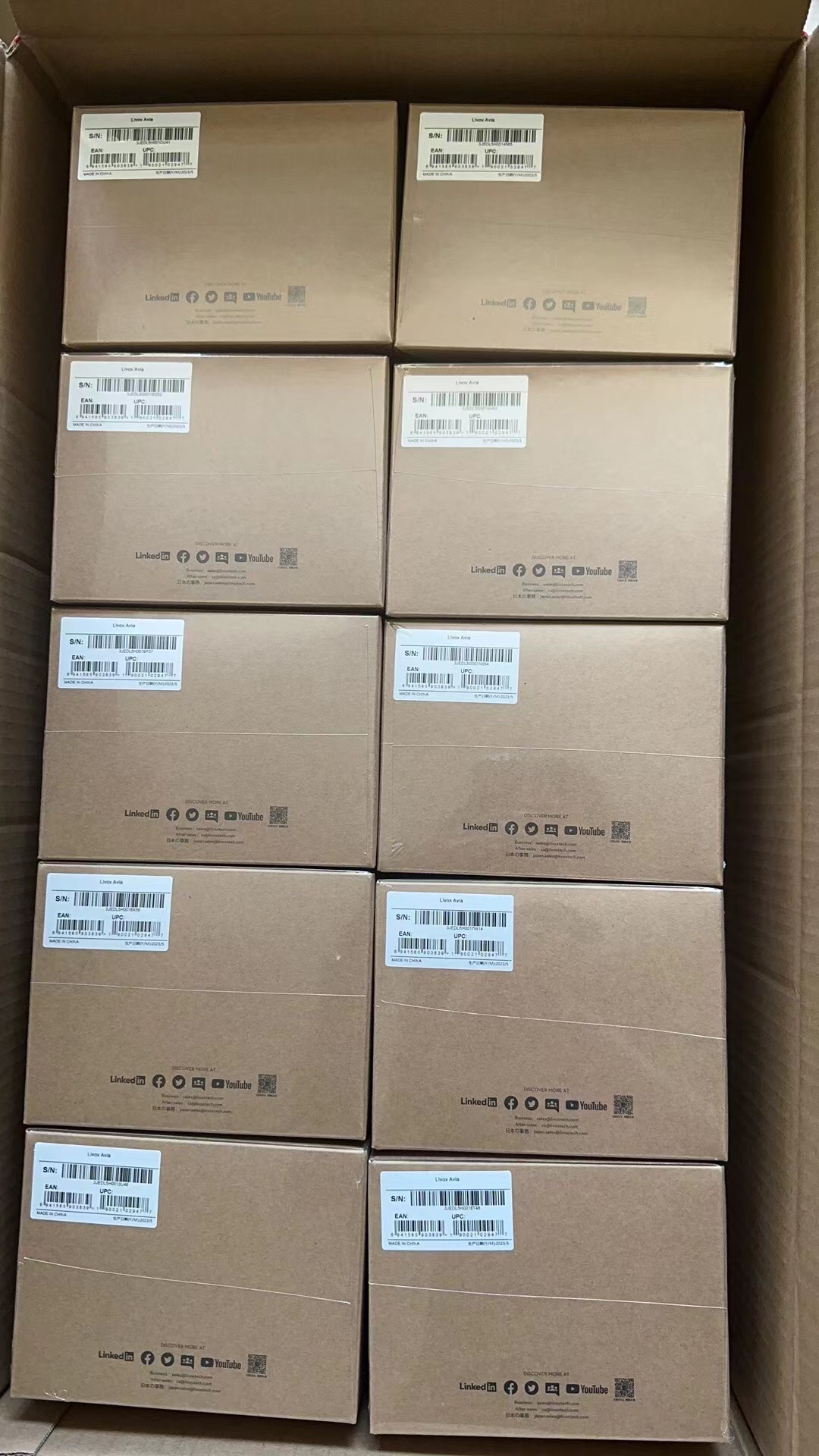 livox avia mid 70 揽沃激光雷达数字孪生自动驾驶激光测距 - 图2