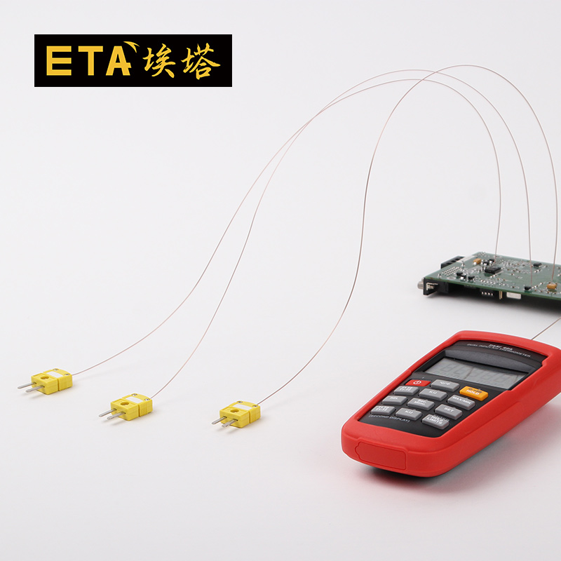 ETA-T-K-30测温探头炉温测试热电偶快响应测温线回流焊温度传感器