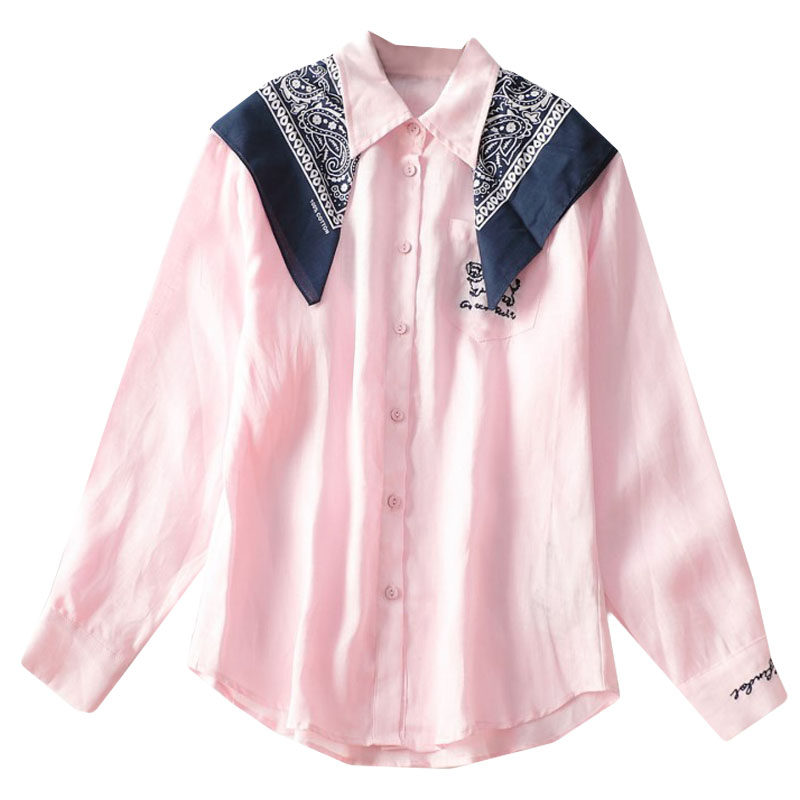 246853 秋棉麻衬衫 女中长款长袖单排扣清仓,淘宝优惠券,粉丝福利购,淘宝优惠卷