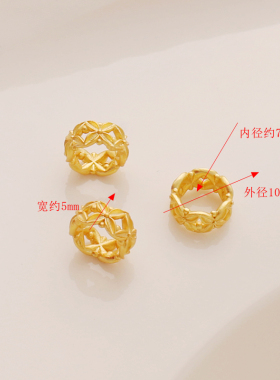 鹅姐铜镀金古法金哑金保色
