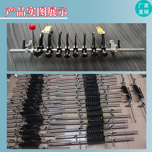 流水线过胶机铜刮刀片上糊机刀片全自动胶水机改装牙刀架牙刮纸片 - 图2