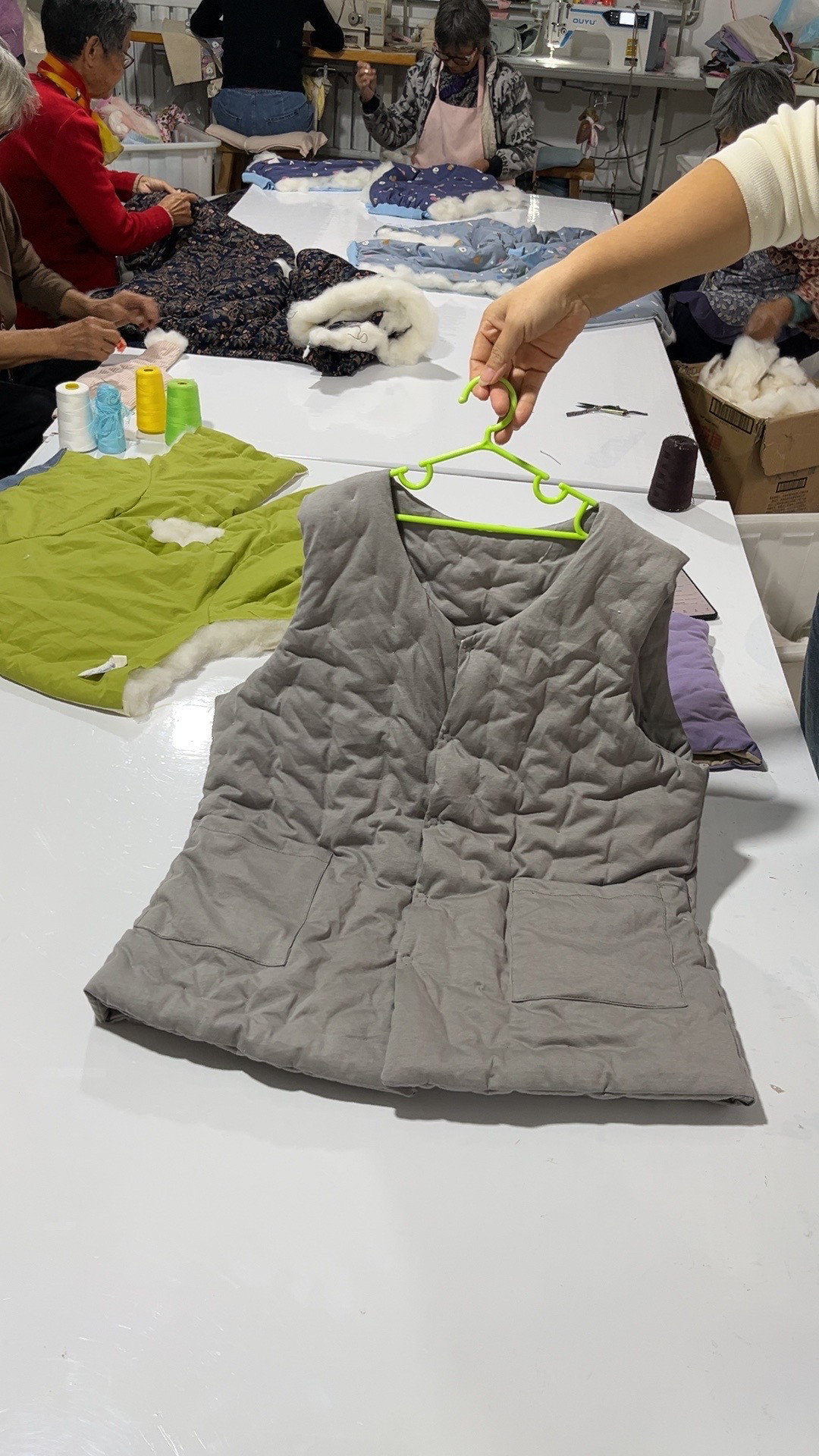 居家服手工棉花马甲 背心坎肩中老年对襟保暖针织棉布男士女士,淘宝优惠券,粉丝福利购,淘宝优惠卷