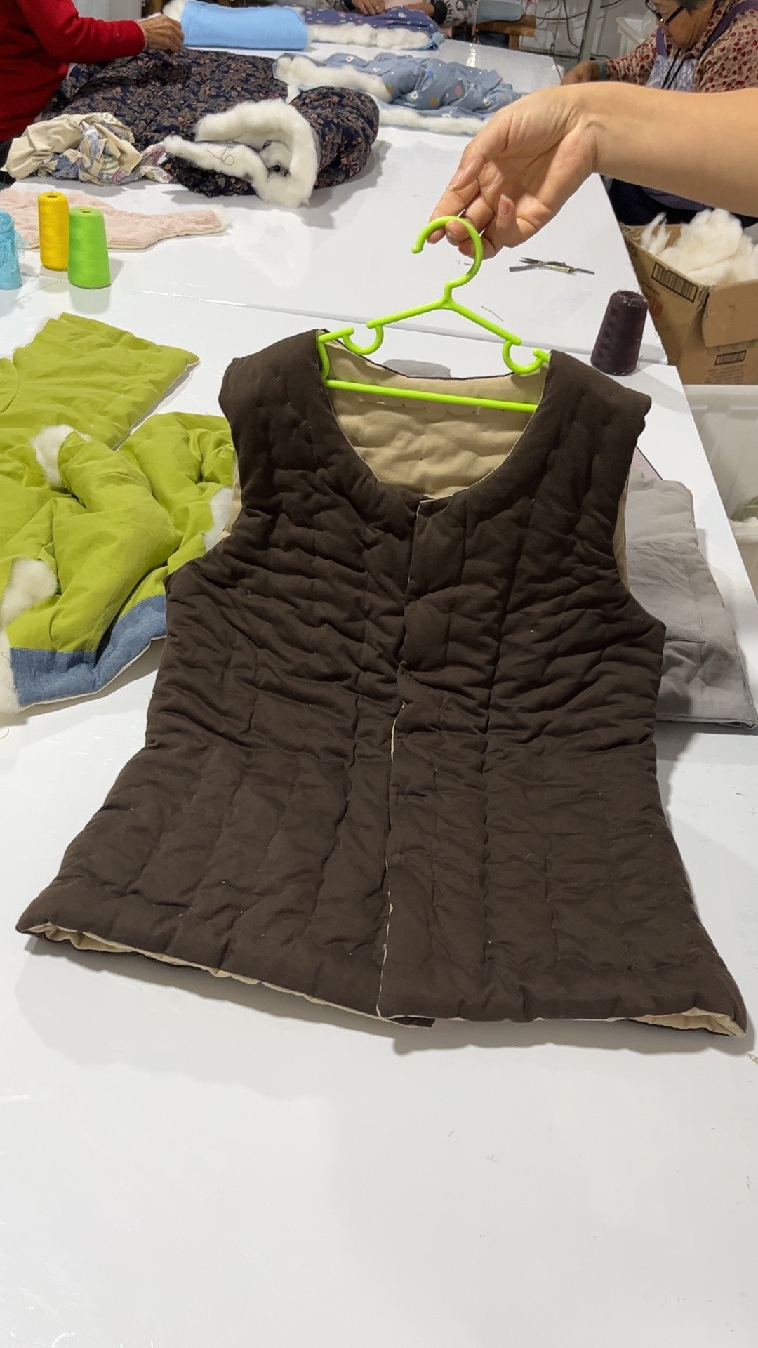 居家服手工棉花马甲 背心坎肩中老年对襟保暖针织棉布男士女士,淘宝优惠券,粉丝福利购,淘宝优惠卷