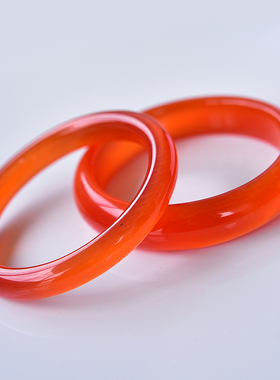 韩版正品细款红猫眼石手镯时尚水晶镯饰品女猫眼效应明显天然新款