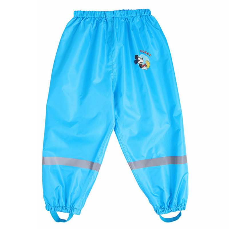 迪士尼儿童雨裤夏季女童中小学生男童下半身防水长裤宝宝沙滩裤,淘宝优惠券,粉丝福利购,淘宝优惠卷