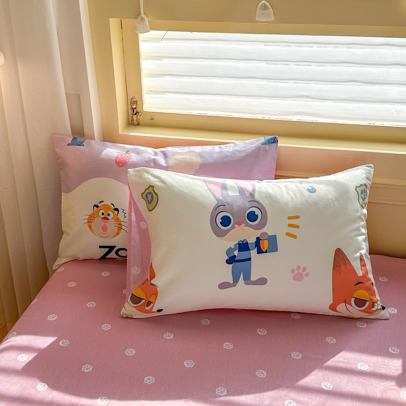 疯狂动物城床上四件套全棉纯棉儿童床品男床单被套床笠宿舍三件套,淘宝优惠券,粉丝福利购,淘宝优惠卷