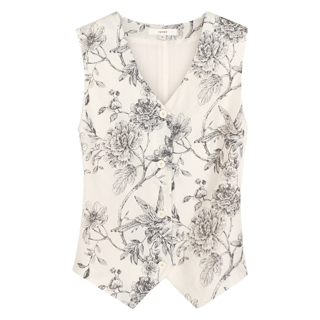 ຊຸດແຟຊັ່ນພິມ Inyou Tencel/polyester