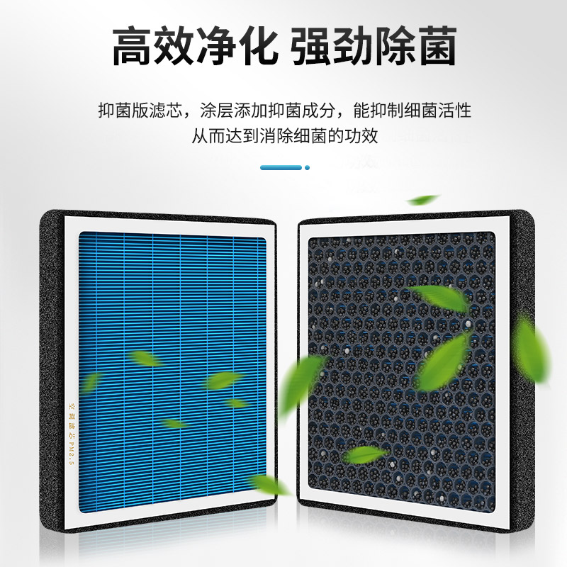 Ahjielu anti-smog and formaldehyde-removing air conditioning filter element aromatherapy