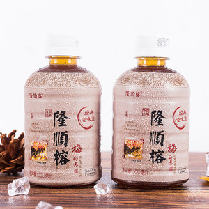 特价隆顺榕无糖酸梅汤15瓶饮料品乌梅风酸梅汁夏天清凉饮品酸梅汁