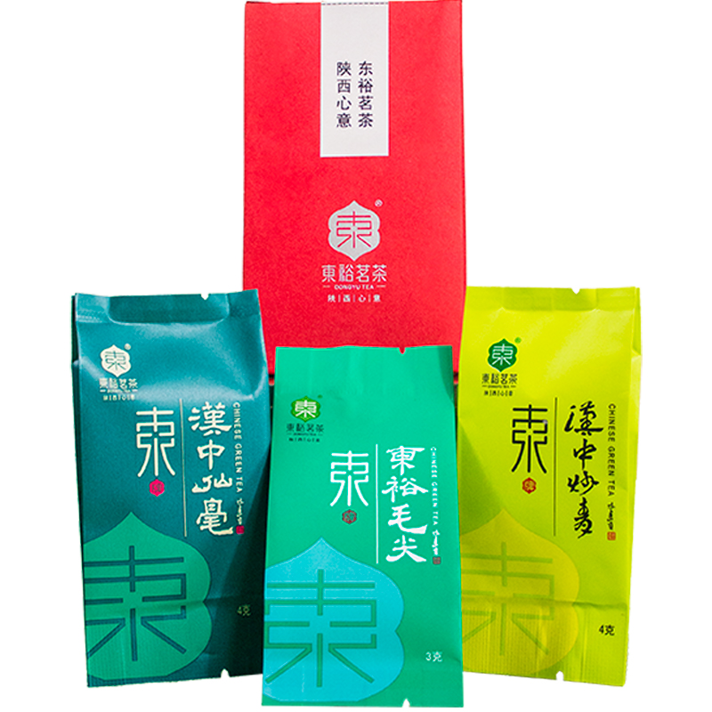 东裕茗茶高山特级汉中仙毫毛尖炒青绿茶组合12g体验装茶叶 - 图3