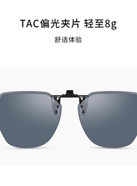 海伦凯勒新款轻薄墨镜夹片