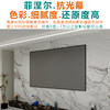 Projection screen, Fresnel anti-light screen, short throw anti-light screen