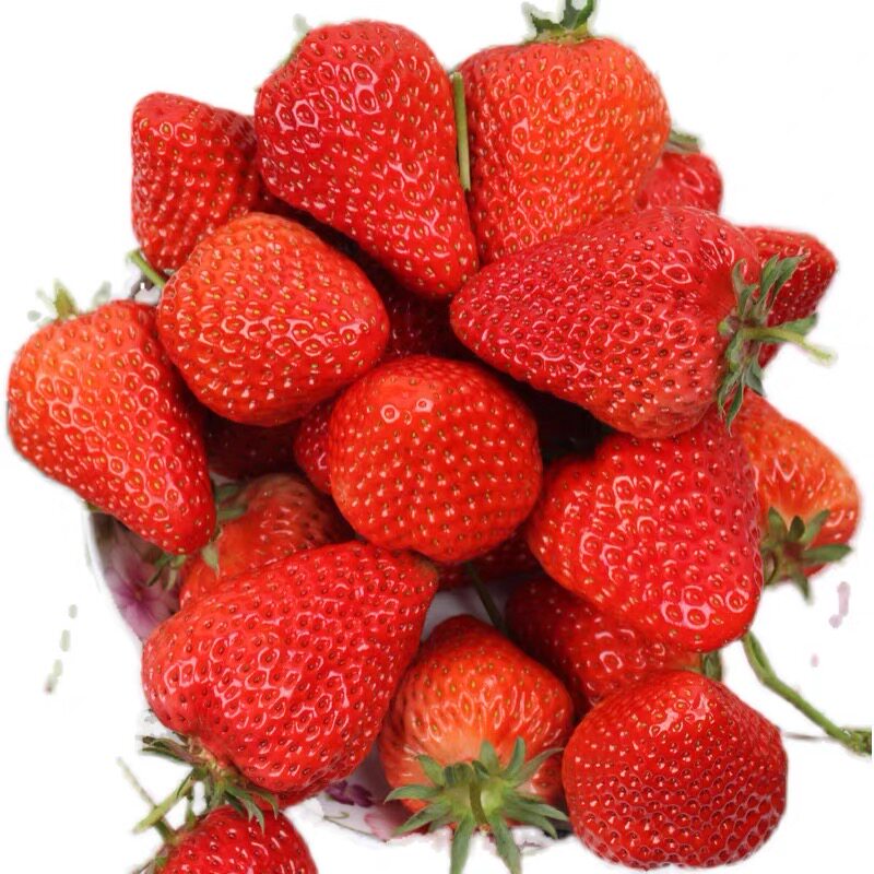 丹东99大红颜草莓3斤孕妇牛奶草梅礼盒新鲜当季水果草莓整箱包邮