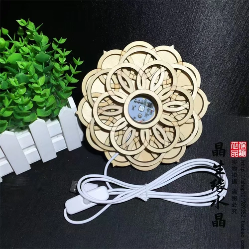 Деревянная основа, настольный ночник, ювелирное украшение, подарок на день рождения