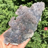 Натуральный гетерогенный образец украшения хрустального кластера, каменная руда инопланетянин Странная камень Коллекция Камня Реальная Материал Карта материала