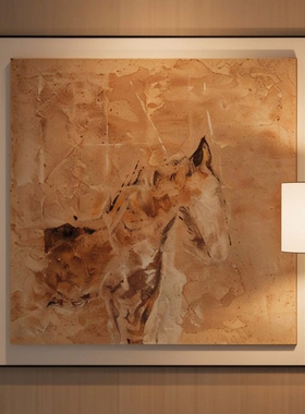 法式奶油风多巴胺小众艺术装饰画