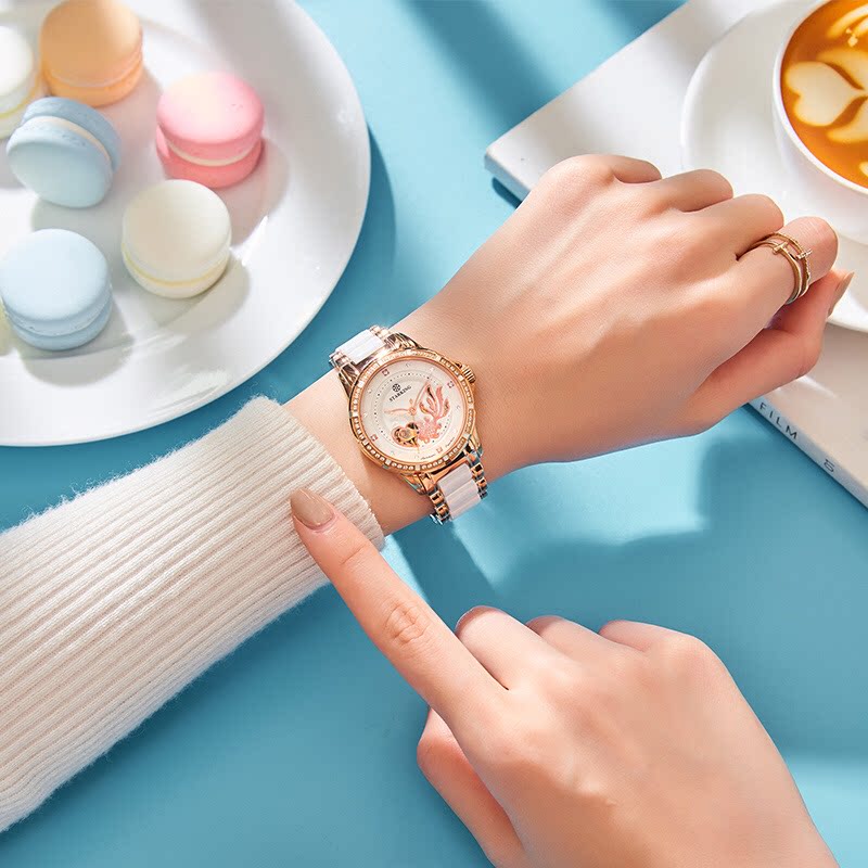 星皇正品女名牌防水时尚潮流全女表 starking国产腕表