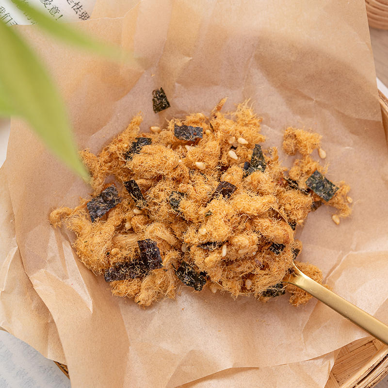 肉松芝麻海苔拌饭碎料寿司紫菜饭团专用材料儿童无添加商用食材片 - 图2