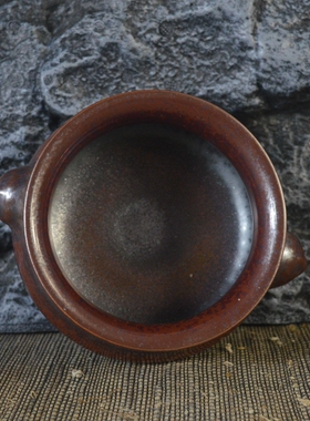 清乾隆香炉摆件古董古玩