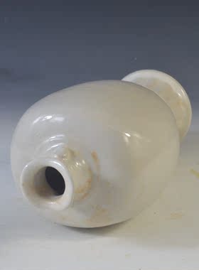 仿古瓷器 复古两宋风格 定窑白釉鱼瓶 花瓶 古董古玩老货旧货摆件