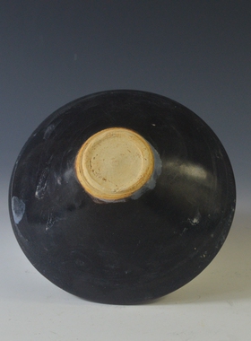 仿古瓷器 复古南宋风格 吉州窑黑釉木叶碗 斗笠碗 古董古玩收藏品