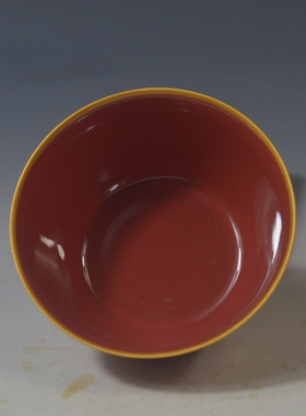 仿古瓷器 复古明成化风格 珐华彩缸式杯 茶杯 酒杯 古董古玩老货