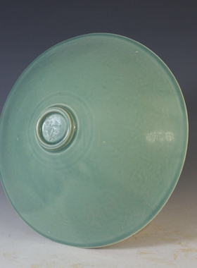 仿古瓷器 复古南宋风格 定窑绿釉凤纹碗 古董古玩老货旧货收藏品