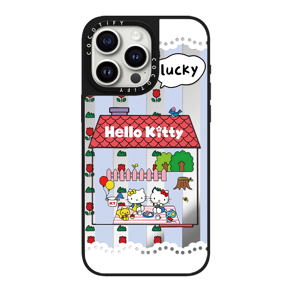 CASE同款新品粉红唱片kitty适用苹果iPhone手机壳16promax保护套15plus全14pro防摔13磁吸全包12镜面11黑框 - 图2