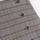 ກະໂປງ plaid ຮູບຊົງ H ສັ້ນຕາມຖະຫນົນ