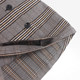 ກະໂປງ plaid ຮູບຊົງ H ສັ້ນຕາມຖະຫນົນ