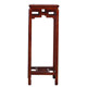 Chinese solid wood square 1.2 meter high multi-layer flower pot stand