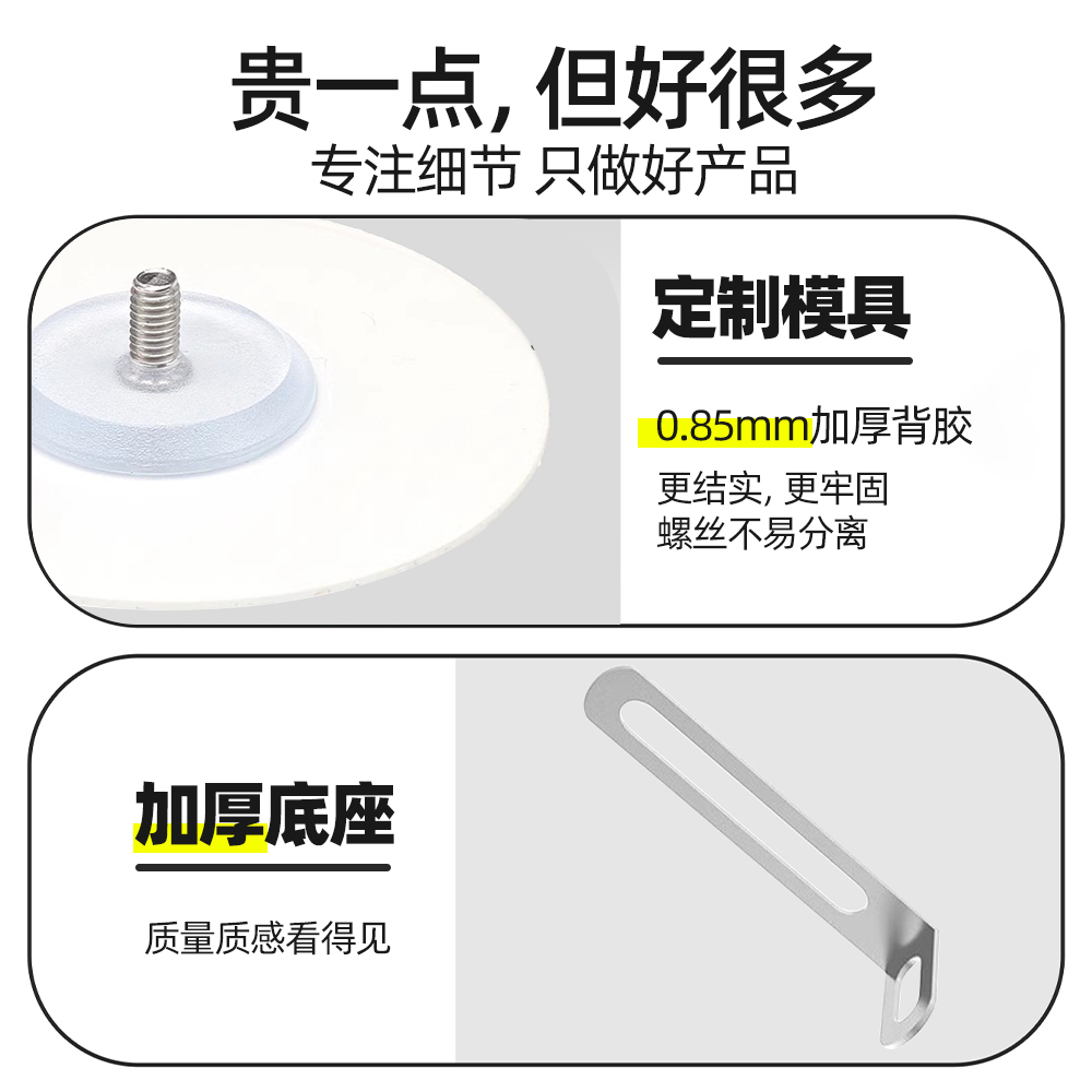 防倾倒固定器免打孔贴书柜家具扣柜子防倒神器书架鞋柜置物架靠墙 - 图2