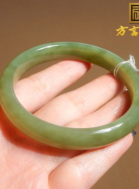 方言新疆且末老坑青黄口57mm手镯