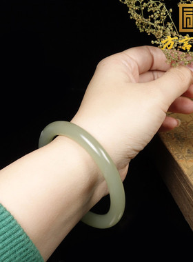 和田玉内径细条手镯特惠
