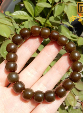 新疆且末料红糖玉10mm老型珠手串