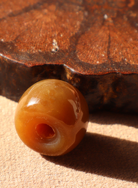 新疆且末红糖油润直切平安扣吊坠