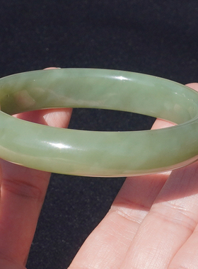 方言且末料油润高脂青黄口料手镯