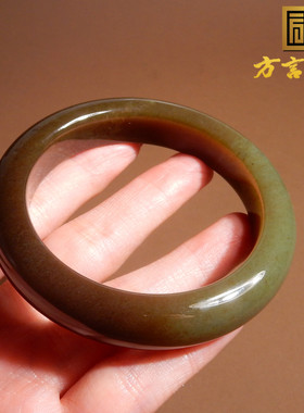 新疆且末青黄口带糖55mm精品手镯