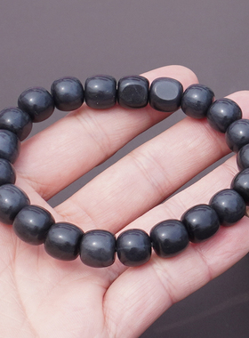 方言和田玉新疆留皮孔聚墨青花籽