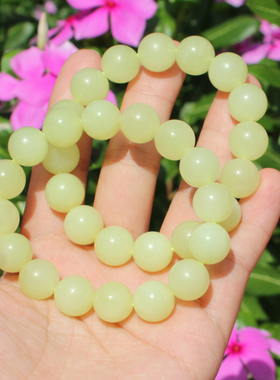 方言和田玉若羌黄口珍稀黄玉手串