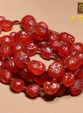 方言黑山红葡萄干玛瑙多圈手链