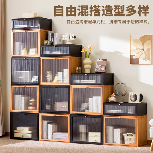 电视柜家用简约现代茶几电视机柜组合小户型实木卧室客厅2025新款 - 图1