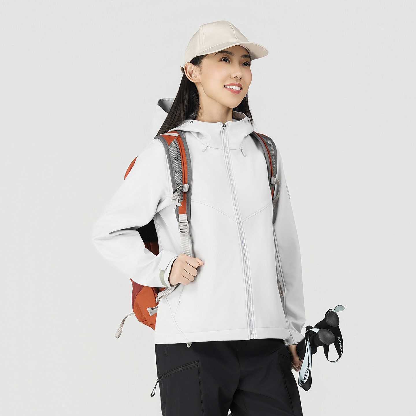 【破域】思凯乐户外软壳衣女男新款秋冬加绒防风冲锋衣内胆外套