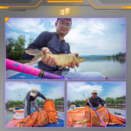 佳钓尼伏魔6H8h黑坑专用鱼竿超轻超硬19调台钓竿4米5钓鱼鱼竿手杆 - 图3