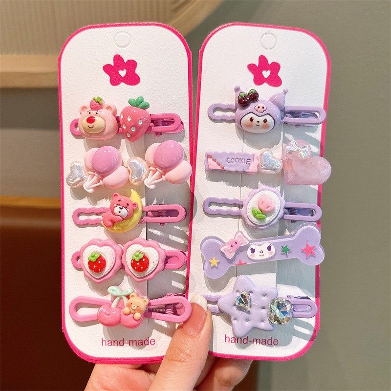 可爱卡通亚克力小狗发夹少女心碎发夹刘海夹儿童侧边夹女宝宝发饰,淘宝优惠券,粉丝福利购,淘宝优惠卷