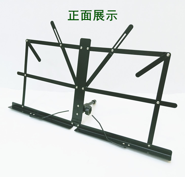 台式桌面谱架琴谱架古筝二胡吉他小提琴小谱架折叠乐谱架曲谱架子 - 图0