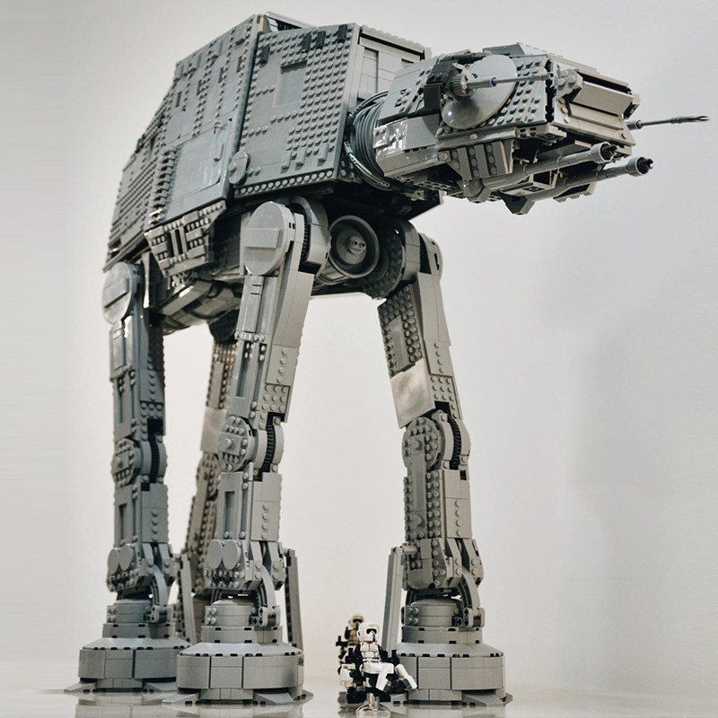 75313 at-at 全地形装甲步行机 星战ucs收藏 积木玩具