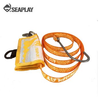 Seaplay single-head flow hook portable reinforced tensile webbing 316 stainless steel hook ວັດສະດຸໂລຫະປະສົມ