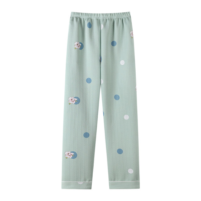 Langsha air quilted pajama pants for women in autumn and winter