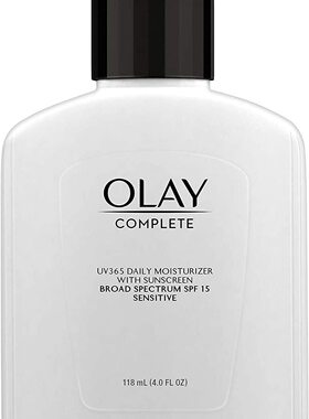 OLAY Complete All Day Moisturizer SPF 15, Sensitive 4 oz *2